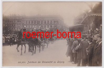 81745 Foto Ak 500jähriges Jubiläum der Universität zu Leipzig 1909