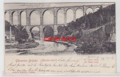 82047 Ak Göhrener Brücke (Muldenthal) 1903