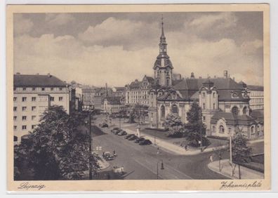 83819 Ak Leipzig Johannisplatz 1939