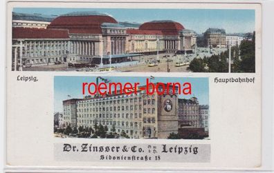 87280 Reklame Ak Leipzig Sidonienstr. 18 Dr. Zinsser & Co. Hausmittel 1935