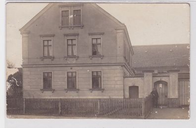 90637 Foto AK Fuchshain - Bürgerhaus Hermann Nebe erbaut im Jahre 1884