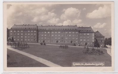 92094 Ak Limbach in Sachsen Hindenburgplatz 1938