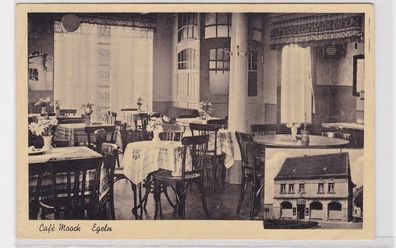 70742 Mehrbild Ak Egeln Markt Café Moock um 1940