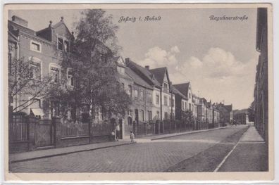 98733 Ak Jeßnitz in Anhalt Raguhnerstrasse um 1920
