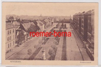83467 Ak Rendsburg Grafenstrasse 1909