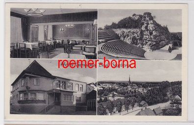 86294 Mehrbild Ak Hotel Germania Bad Segeberg 1958