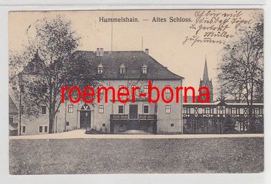 80600 Ak Hummelshain Altes Schloss 1924