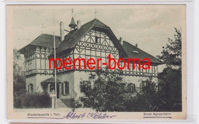 81695 Ak Klosterlausnitz i. Thür. Ernst Agnes-Heim 1935