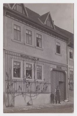 87005 Foto Ak Orlamünde Wohnhaus 1912