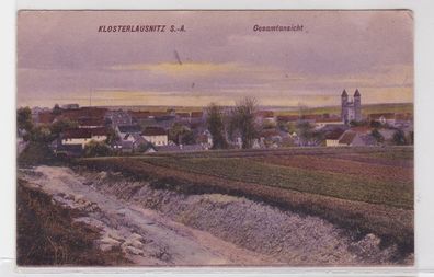 89016 Ak Klosterlausnitz S.-A. Gesamtansicht um 1920