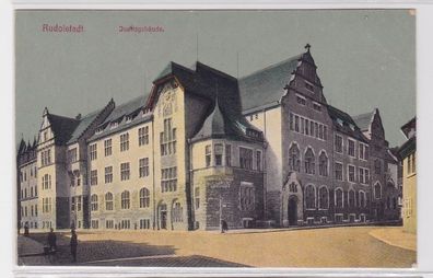 92086 Ak Rudolstadt Justizgebäude 1923