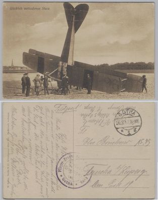 98143 Feldpost Ak Flieger Ersatz Abteilung Gotha 1917