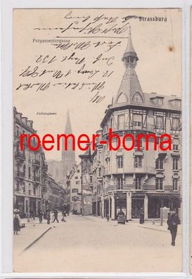 69225 Ak Strassburg Pergamentergasse 1908