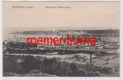 85756 Ak Rombach in Lothr. Rombacher Hüttenwerke 1916