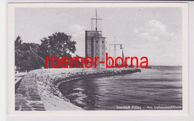86015 Ak Seestadt Pillau Baltijsk Am Lotsenwachturm um 1940