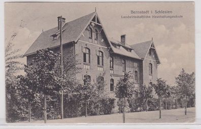 85456 AK Bernstadt in Schlesien - Landwirtschaftliche Haushaltungsschule 1915