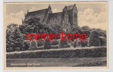 47034 Foto Ak Deutsch Eylau Ilawa Evangelische Kirche um 1920