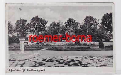 81813 Ak Schneidemühl Pila Im Stadtpark um 1940