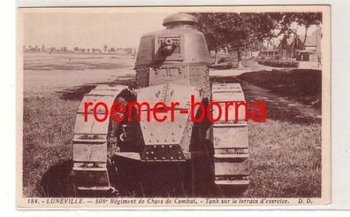 80974 Ak Luneville Regiment de Chars de Combat Panzer 1. Weltkrieg