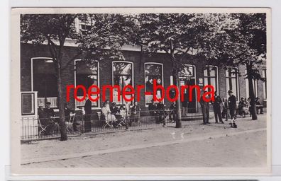 80678 Foto Ak Hotel 'NAP' West-Terschelling K.v.d. Weide um 1920