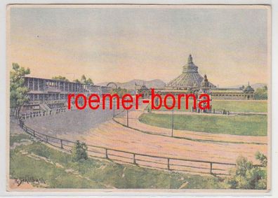 67279 offizielle Postkarte 2. Bundesturnfest Wien 1926 Der Fesplatz