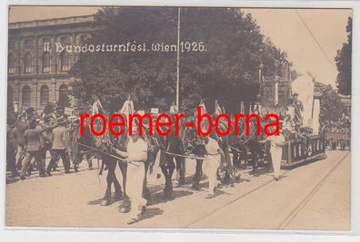 82114 Foto Ak II. Bundesturnfest Wien 1926 Festumzug