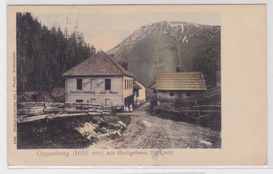 98451 Ak Oppenberg Gasthof & Handlung Josef Weiss 1907