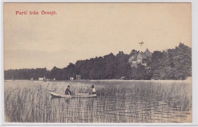 98443 Ak Parti från Öresjö, See in Schweden 1911