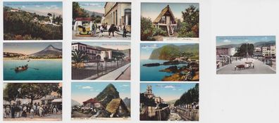 11564/10 Ak Madeira Funchal Stadtansichten 1914