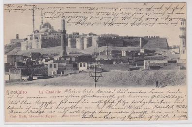 98447 Ak Cairo Kairo Zitadelle von Saladin in Ägypten 1902