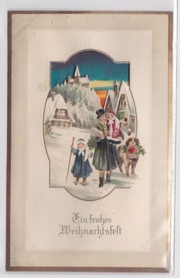 27430 geprägte Ak Ein frohes Weihnachtsfest um 1915