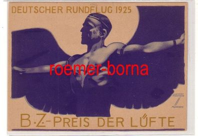 81248 Künstler Ak Deutscher Rundflug 1925 B.Z.-Preis der Lüfte 31. Mai - 9. Juni