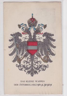 69996 Wappen AK Nr. 284 Rotes Kreuz Kriegshilfs-Büro Kriegsfürsorge-Amt