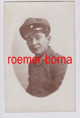 81573 Foto Ak Soldat der Feldflieger Abteilung 2 im 1. Weltkrieg