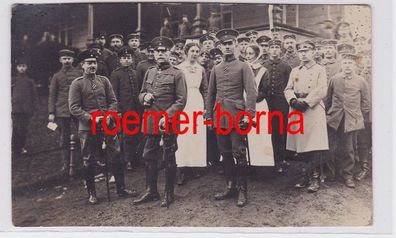 81582 Foto Ak Deutscher General mit Großkreuz mit Eichenlaub 1918