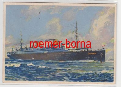 67002 Ak Norddeutscher Lloyd Bremen Schnelldampfer 'Columbus' 1933