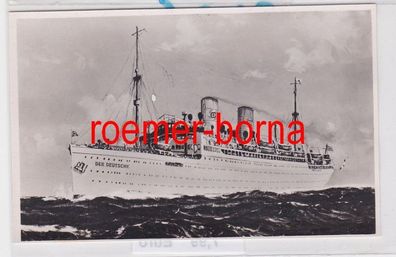 84937 Foto Ak Urlauberschiff 'Der Deutsche' (Sierra Morena) um 1934