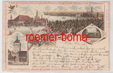 67941 Reklame Ak Lithographie Gruß aus Konstanz um 1900