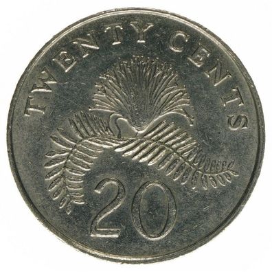 Singapur 20 Cents 1987 A49113