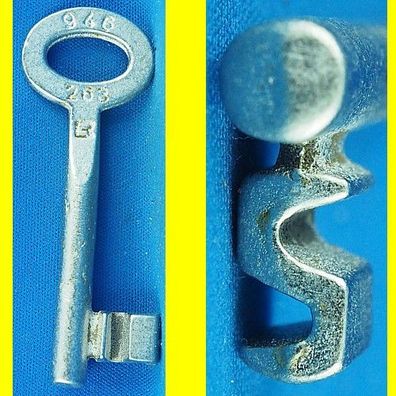 Börkey Zimmertür-Einsteckschloss-Schlüssel 946 Profil 263