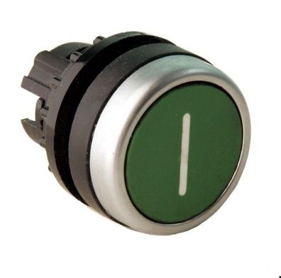 Betätigungselement Drucktaster grün Symbol "I" Möller/ Eaton, Serie: A22-RD-11, 1St