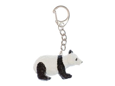 Panda Pandabär Schlüsselanhänger Miniblings Anhänger Teddy Schlüsselring Bär Zoo