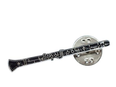 Klarinette Brosche Miniblings Pin Anstecker Klarinetist Musik Orchester Jazz MINI