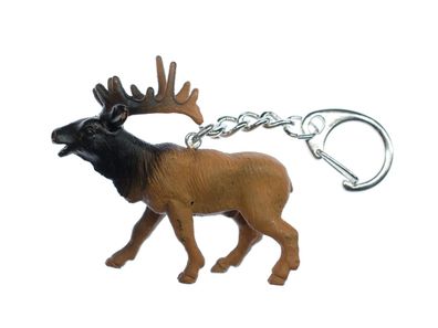 Elch Schlüsselanhänger Miniblings Schlüsselring Hirsch Tiere Tier Kanada Moose