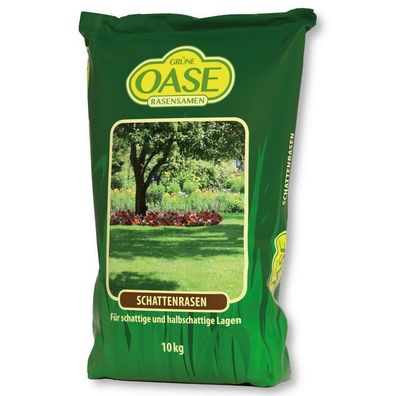 Oase Schattenrasen 10 kg Rasensamen Grassamen Spielrasen Sportrasen