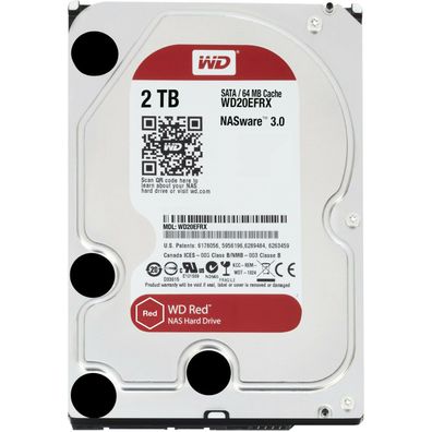 2TB WD WD20EFRX Red NAS 5400rpm 64MB