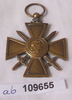 Frankreich Croix de Guerre Kriegskreuz 1939 2. Weltkrieg (109655)