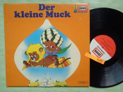 LP Europa 222 Der kleine Muck Wilhelm Hauff Hans Paetsch Claudius Brac Hörspiel Vinyl