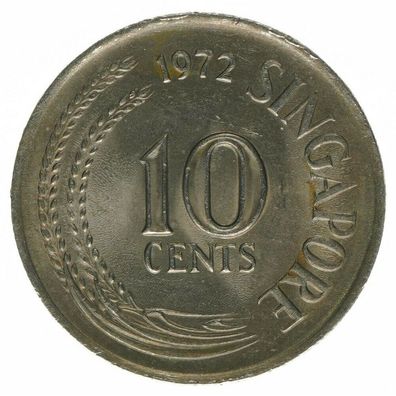 Singapur 20 Cents 1972 A20416
