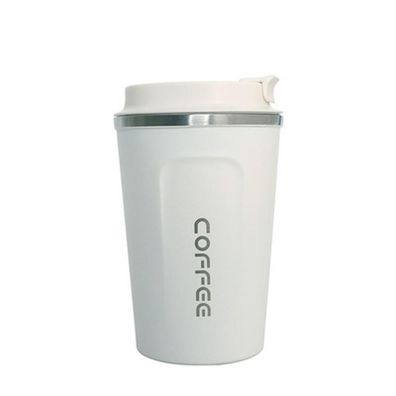 Doppelte Edelstahl-Kaffeetasse verdickt große Auto-Thermoskanne Reise Thermo-Tasse